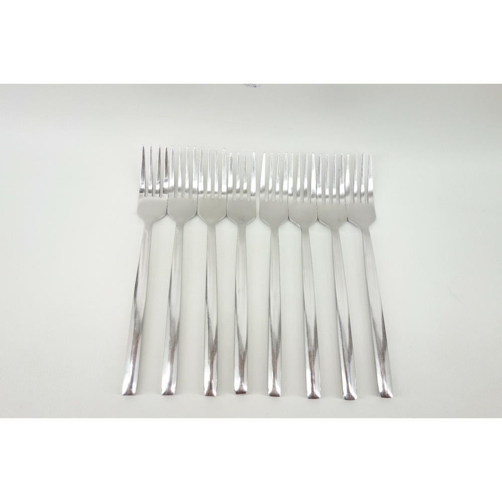 VINERS Stainless Steel Dinner Forks 8" set of‎ 8